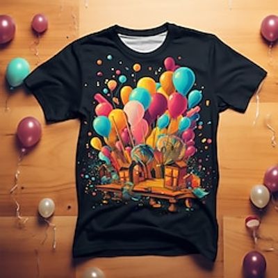 Carnival Boys 3D balloon Tee Shirt Short Sleeve 3D Print Summer Active Sports Fashion Polyester Kids 3-12 Years Crew Neck Outdoor Casual Daily Regular Fit miniinthebox Carnival Boys 3D balloon Tee Shirt Short Sleeve 3D Print Summer Active Sports Fashion Polyester Kids 3-12 Years Crew Neck Outdoor Casual Daily Regular Fit miniinthebox