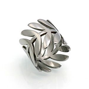 Band Ring Silver Gold Titanium Leaf Tree of Life Heart Personalized Tassel Bohemian 6 7 8 9 / Women's / Men's miniinthebox