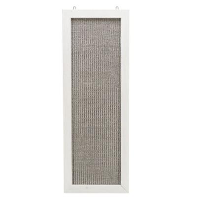 Trixie Scratching Board With Wooden Frame - Grey 28X78cm