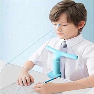 Posture Corrector for Kids - Prevent Hunchback, Bowing, Forward Neck, Improve Cervical Vertebrae Alignment - Ideal for Reading and Writing Lightinthebox