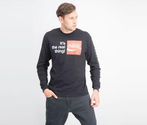 Mens Long-Sleeve Graphic T-Shirt  Black