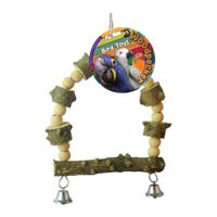 Nutrapet Woodpecker Bird Toy The Wooden Arch 30 x 20 cm - thumbnail