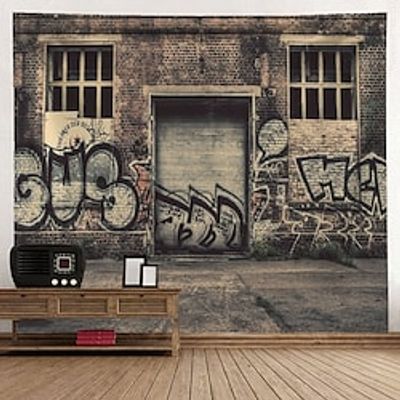 Graffiti Wall Tapestry Art Decor Blanket Curtain Hanging Home Bedroom Living Room Decoration Polyester Lightinthebox