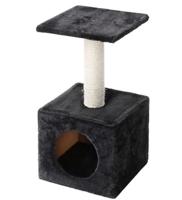 Ebi Classic Cat Tree Abey - Black, 30X30X60CM