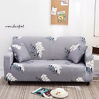 2021 New Stylish Simplicity Print Sofa Cover Stretch Couch Slipcover Super Soft Fabric Retro Hot Sale Couch Cover miniinthebox - thumbnail