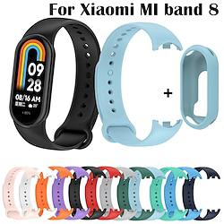 Smart Watch Band Compatible with Xiaomi Mi Band 8 Smartwatch Strap Shockproof Sport Band Replacement Wristband for Xiaomi Smart Band 8 Lightinthebox