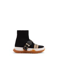Buckled strap sock sneakers - thumbnail