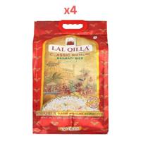 Lal Qilla Classic White Line Basmati Rice 5Kg Pack of 4