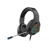 Vertux Trinity Stereo Immersive Pro Gaming Headset Over Ear 50mm Driver Unit Diameter 20kHz Frequency Black