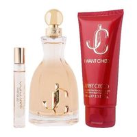 Jimmy Choo I Want Choo (W) Set Edp 100Ml + Edp 7.5Ml + Bl 100Ml (New Pack)