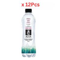 Aqua Carpatica Premium Natural Mineral Water 500ml Glass - Sparkling - 12 Pieces