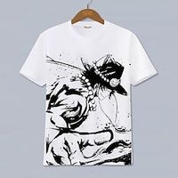 One Piece Cosplay T-shirt Cartoon Manga Print Graphic T-shirt For Men's Women's Unisex Adults' 3D Print 100% Polyester Party Festival miniinthebox