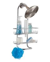 Interdesign Classico Jumbo Shower Caddy Silver