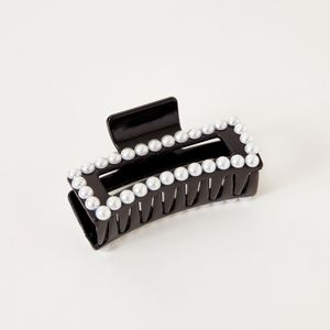 Pearl Embellished Hair Clamp