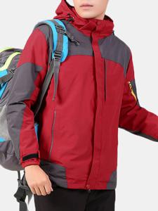 2 in 1 Skiing Climbing Hooded Jackets