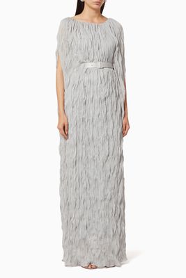 Wrinkled Maxi Dress