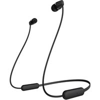 Sony Wireless In-ear Headphones, WIC200-B, Black Color