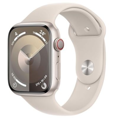 Apple Watch Series 9, 45mm, GPS + Cellular, Starlight