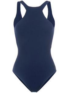 Gloria Coelho halterneck swimsuit - Blue