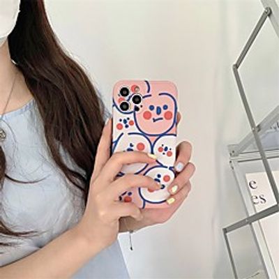 Phone Case For Apple Back Cover iPhone 12 Pro Max 11 SE 2020 X XR XS Max 8 7 Shockproof Dustproof Cartoon TPU miniinthebox