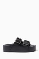 Mallorca Platform Sandals in Smooth Sheepskin Mallorca Platform Sandals in Smooth Sheepskin