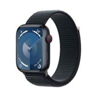 Apple Series 9 GPS + Cellular 41mm Midnight Aluminium Case with Midnight Sport Loop