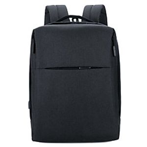 Commuter Backpacks Nylon Fiber Solid Color for Men for Women for Business Office Waterpoof Shock Proof miniinthebox