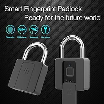 P10BF Stainless Steel  Zinc Alloy lock  Fingerprint Lock  Intelligent Lock Smart Home Security iOS  Android System Fingerprint unlocking  Mechanical key unlocking  APP unlocking Household Lightinthebox