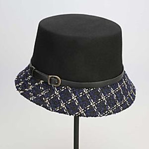 Wool Hats  Headwear  Headpiece with Solid 1pc Wedding  Party  Evening Headpiece Lightinthebox