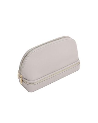 Stackers Cosmetic & Jewellery Bag Taupe Stackers Cosmetic & Jewellery Bag Taupe