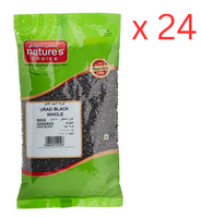 Natures Choice Urad Black Whole, 500 gm Pack Of 24 (UAE Delivery Only)