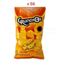 Crunchos Chips Cheese Natural Potatoes 25G Pack Of 56 Crunchos Chips Cheese Natural Potatoes 25G Pack Of 56