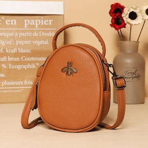 Women Stylish Bee Pattern 5.5inch Phone Bag