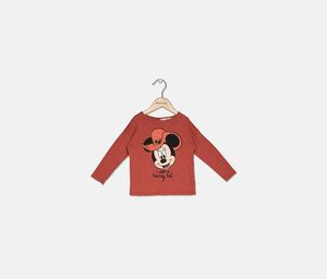 Baby Girls Long Sleeve Top  Rust