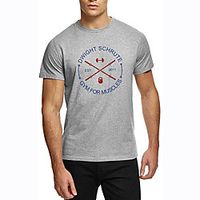 Men's Unisex Tee T shirt Hot Stamping Text Graphic Prints Plus Size Print Short Sleeve Casual Tops 100% Cotton Basic Designer Big and Tall White Black Gray Lightinthebox - thumbnail