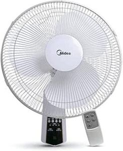 Midea Wall Fan with Remote - (White) - FW407JR