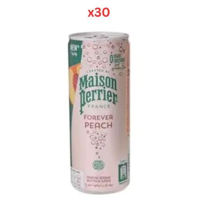 Maison Perrier Peach Slim Maison Perrier Peach Slim Can 250Ml Pack Of 30