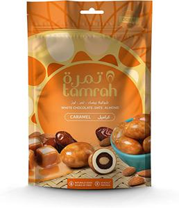 Tamrah Caramel Chocolate Zipper Bag, 100 grams