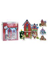 Homesmiths Christmas Craft Kit Scene DIY Assorted 1 Piece