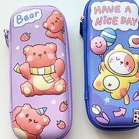 PencilCasePenPouchMarkerBag Waterproof Cartoon Creative EVA for School Student Kids miniinthebox - thumbnail