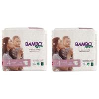 Bambo Nature Eco-Friendly Diapers, Size 4, 7-18 kg Value Pack (60 diapers)