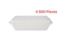 Hotpack Bio Degradable Hinged Container 9 X 6 Inch 500 Pieces - BDSB9X6
