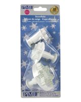 Pme Novelty Plunger Cutter S, M & L Snowflake Set Of 3 Pme Novelty Plunger Cutter S, M & L Snowflake Set Of 3
