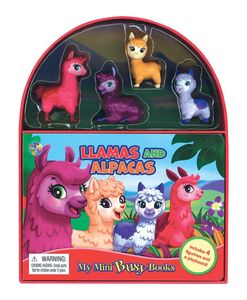 Phidal Phidal's Llamas Activity Book My Mini Busy Books for 3+ Years 2764349149