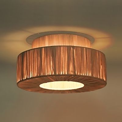 LED Ceiling Light Rattan 28cm Design Luxurious Modern Style Dining Room Bedroom Pendant Lamps 110-240V Lightinthebox