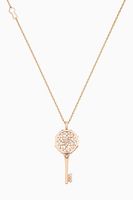 Muftah Turath Small Diamond Pendant in 18kt Rose Gold - thumbnail
