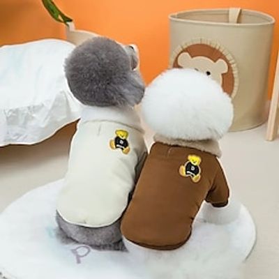Winter Warm Dog Clothes Comfortable Dog Coats Jacket For SmallDogs Clothing Cute Outfits For Cold Weather Lightinthebox