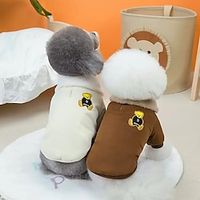Winter Warm Dog Clothes Comfortable Dog Coats Jacket For SmallDogs Clothing Cute Outfits For Cold Weather Lightinthebox - thumbnail