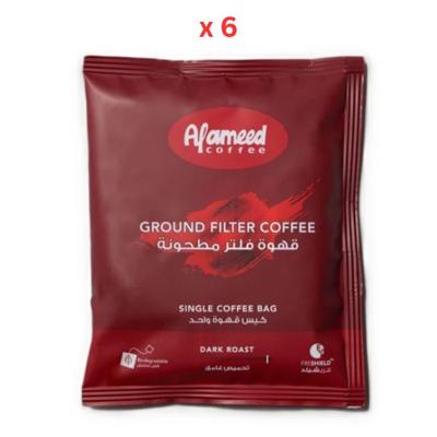 Alameed American Filter Coffee Dark Roast 14G Pack Of 6 Alameed American Filter Coffee Dark Roast 14G Pack Of 6