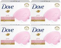 Dove Moisturising Beauty Cream Bar Soap Pink, 100gm (Pack of 4)